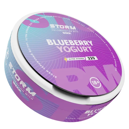 STORM By ШОК (220 МГ) - Черничный Йогурт