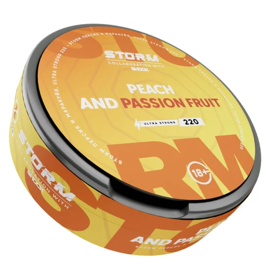 STORM By ШОК (220 МГ) - Персик и Маракуйя